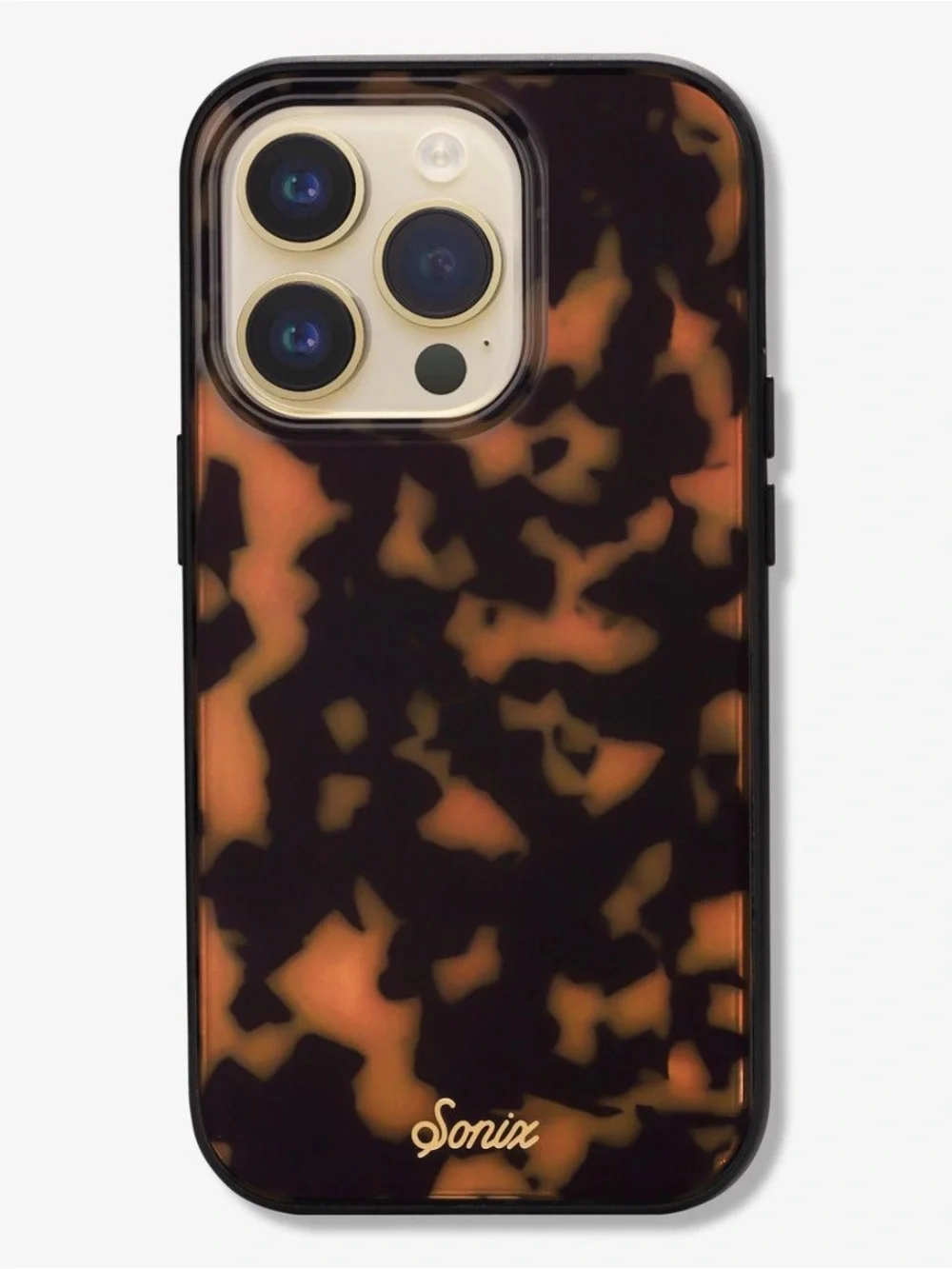 Sonix Tortoise Shell iPhone Case - Black & Brown for IPhone 14 Pro Max